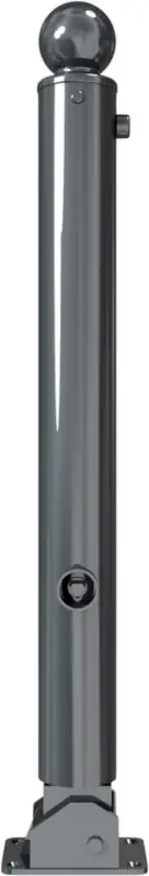 Schake Stilpoller 484 UDD Ø 82 mm mattschwarz Sichere Zahlung