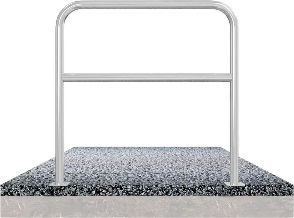 Saisonangebot Schake Rohrbügel Stahl mit Querholm OD Ø 48 mm moosgrün - 1500 x 1000 mm