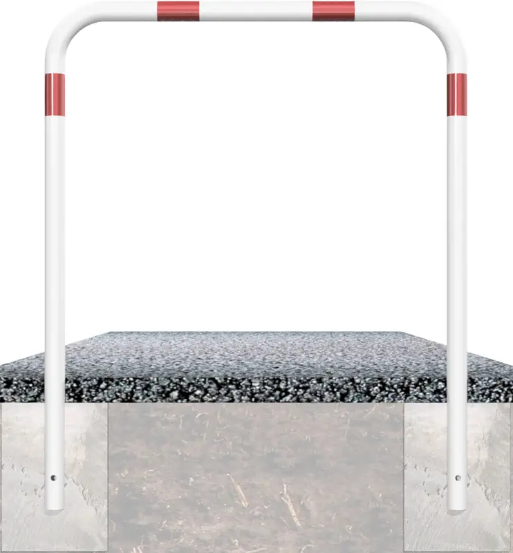 Schake Rohrbügel Stahl OE Ø 60 mm weiß rot - 2000 x 1400 mm Angebot