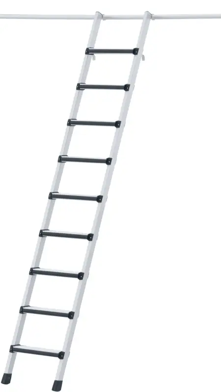 ZARGES Leiter Regalleiter einhängbar Comfortstep LH - 10 Stufen Direkt Vom Hersteller