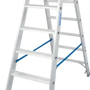 Krause Alu-Stufendoppelleiter 2x7 Stufen Mega-Angebot