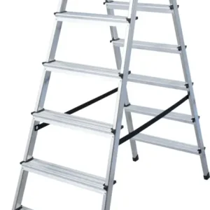 Sonderaktion Krause Alu-Stufendoppelleiter Dopplo® 2x7 Stufen