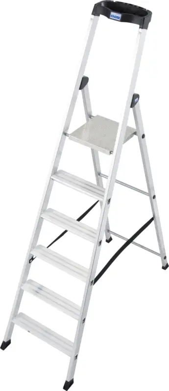 Super-Preis Krause Alu-Stufenstehleiter Solido® 6 Stufen