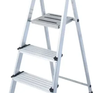 Zertifiziert Krause Alu-Stufenstehleiter Sepuro® 4 Stufen