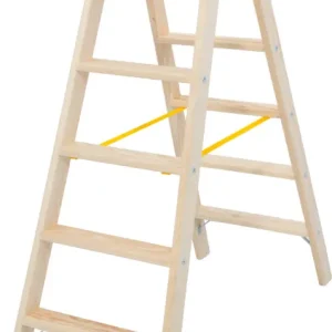 Krause Holz-Stufendoppelleiter 2x6 Stufen Direkt Vom Hersteller