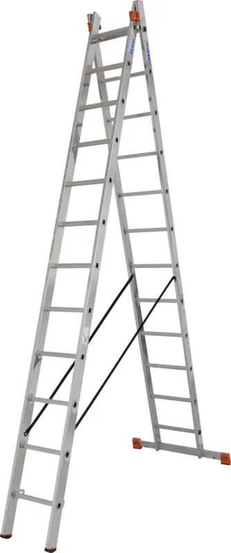 Krause Monto Alu-Sprossenmehrzweckleiter 2x12 Sprossen Versand Am Gleichen Tag