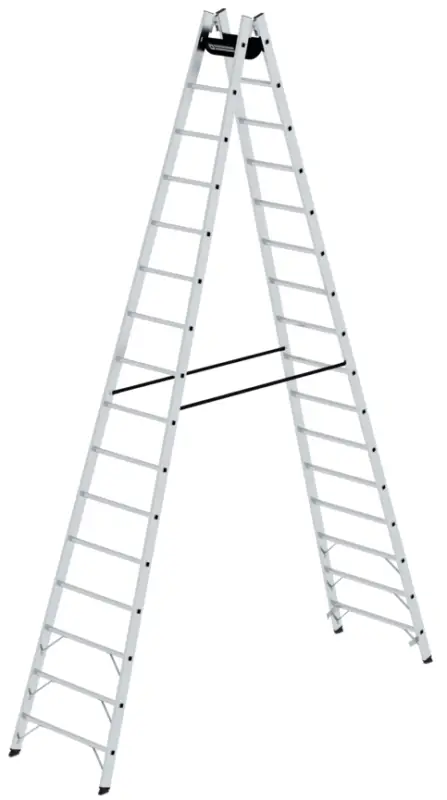 Günzburger Stehleiter Alu 2x16 Sprossen Aktuell