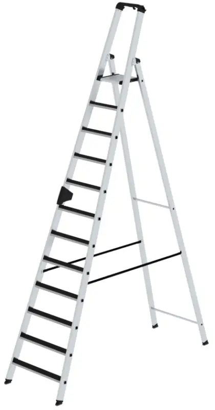 Versand Am Gleichen Tag Günzburger Stehleiter Alu clip-step 12 Stufen
