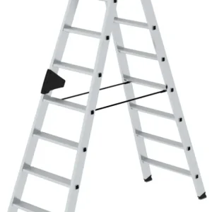 Billig Günzburger Stehleiter Alu 2x8 Stufen