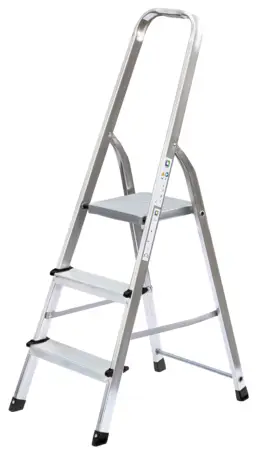 Saisonangebot Günzburger Standard-Haushaltsstehleiter 3 Stufen