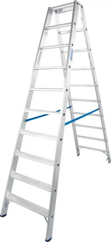 Krause Alu-Stufendoppelleiter 2x10 Stufen Kracherpreis