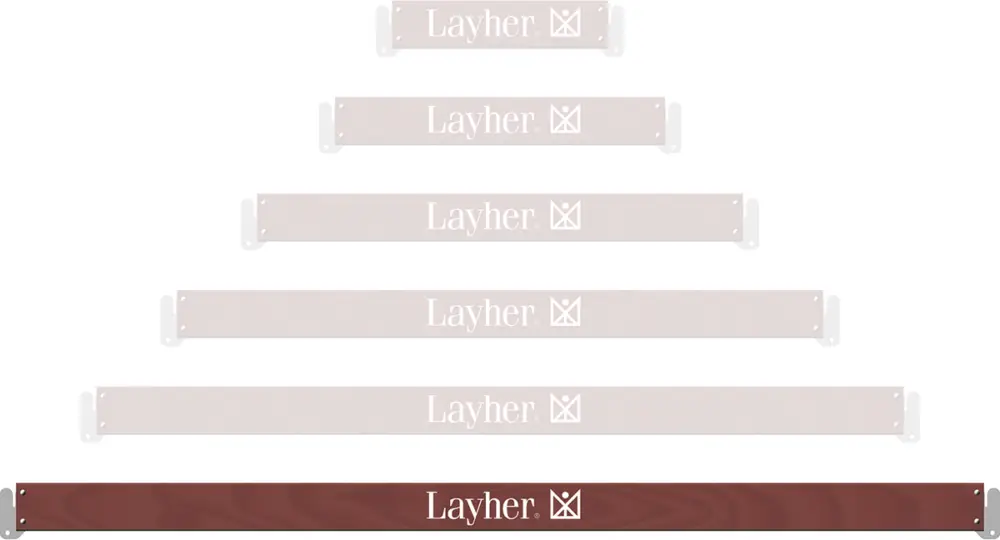 Highlight Layher Allround U-Bordbrett Holz 3,07 m