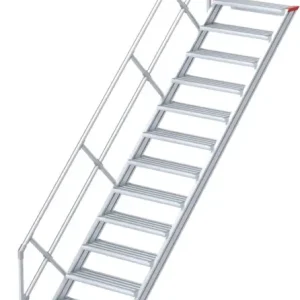 euroline Alu-Treppe 45° 14 Stufen - 600 mm Sofort Bestellen
