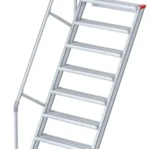 euroline Alu-Treppe 60° 10 Stufen - 600 mm Top-Angebot