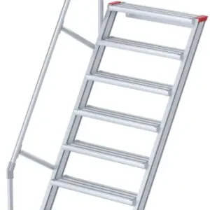 Sonderaktion euroline Alu-Treppe 60° 9 Stufen - 800 mm
