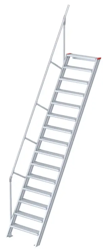 euroline Alu-Treppe 60° 15 Stufen - 800 mm Jetzt Bestellen