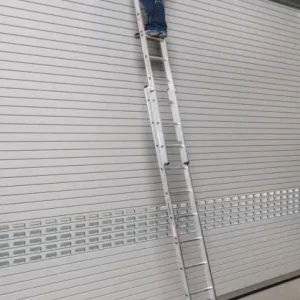 Direktkauf euroline Schiebeleiter PREMIUM Alu 2-teilig 2x8 Sprossen
