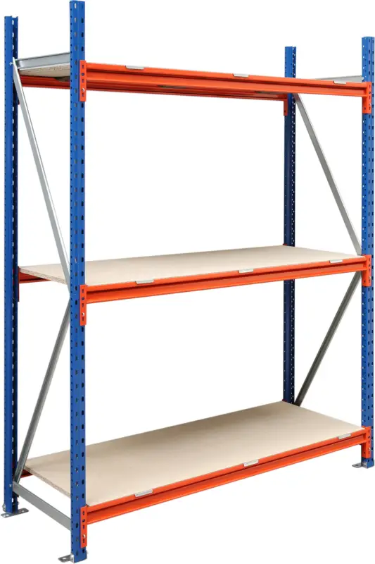 Knallerangebot Regalwerk EMMA Weitspannregal H Grundfeld 2000 x 2700 x 800 mm