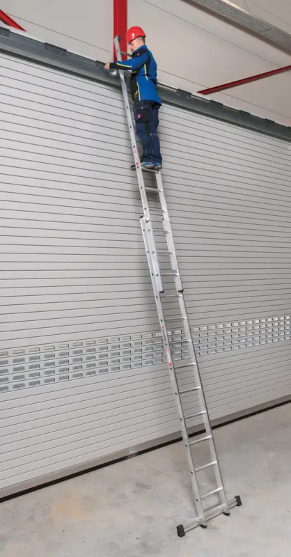 Knallerangebot euroline Schiebeleiter PREMIUM Alu 2-teilig 2x14 Sprossen