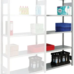 Billig Regalwerk BERT Lagerregal LR 250 6 Anbaufeld 2500 x 1005 x 800 mm