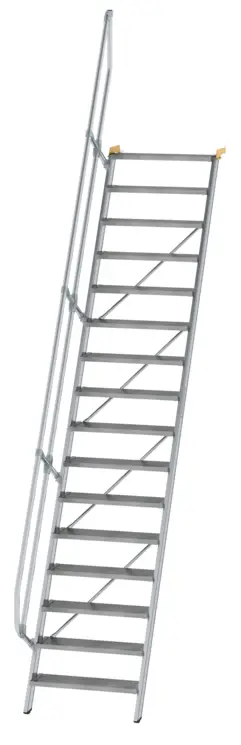 Must-Have Günzburger Treppe 60° 16 Stufen - 800 mm breit