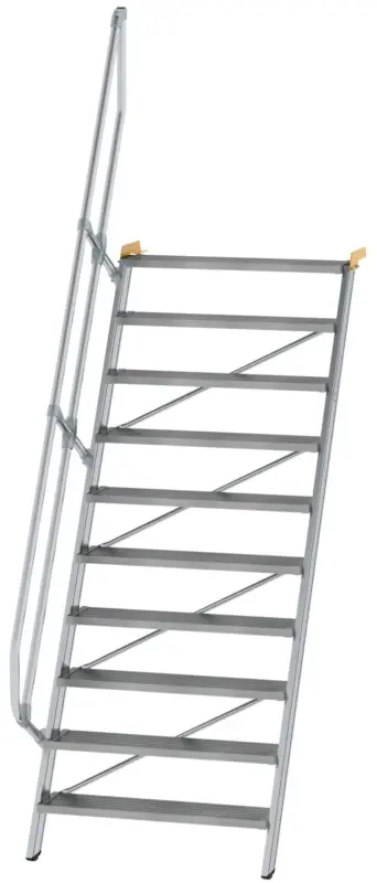 Ausverkauf Günzburger Treppe 60° 10 Stufen - 1000 mm breit