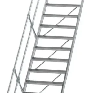 Top-Seller Günzburger Podesttreppe 45° 15 Stufen - 800 mm breit