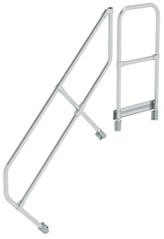 Neu Im Sortiment Günzburger Treppen- Podestgeländer Podesttreppe 45° 5 Stufen