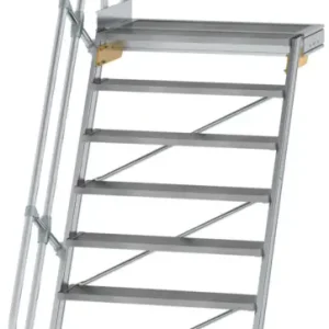 Direkt Vom Hersteller Günzburger Podesttreppe 60° 9 Stufen - 1000 mm breit