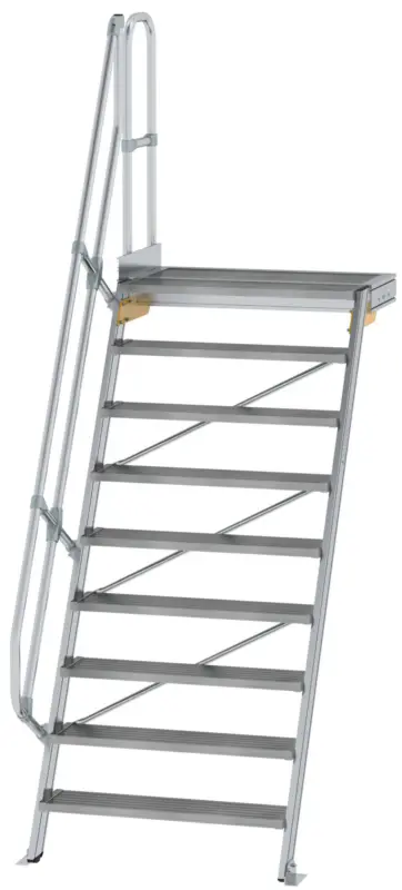 Direkt Vom Hersteller Günzburger Podesttreppe 60° 9 Stufen - 1000 mm breit