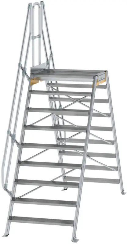 Neu Günzburger Überstieg 60° 9 Stufen - 1000 mm breit
