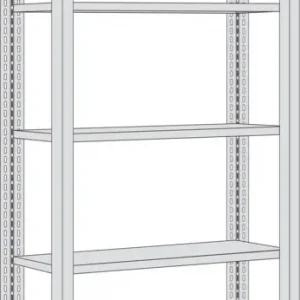 Abverkauf Regalwerk BERT Lagerregal 150 6 Grundfeld 2500 x 875 x 400 mm