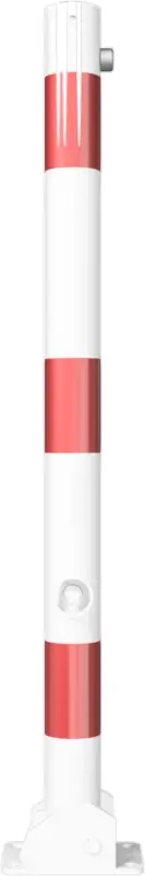 Nur Heute Schake Absperrpfosten UDD Ø 60 mm weiß rot