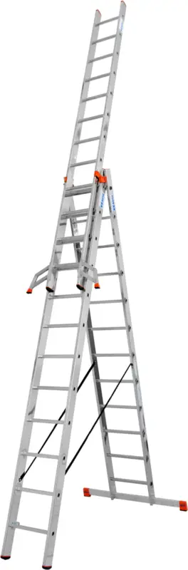 Garantierte Lieferung Krause Alu-Sprossenvielzweckleiter Tribilo® 3x12 Sprossen