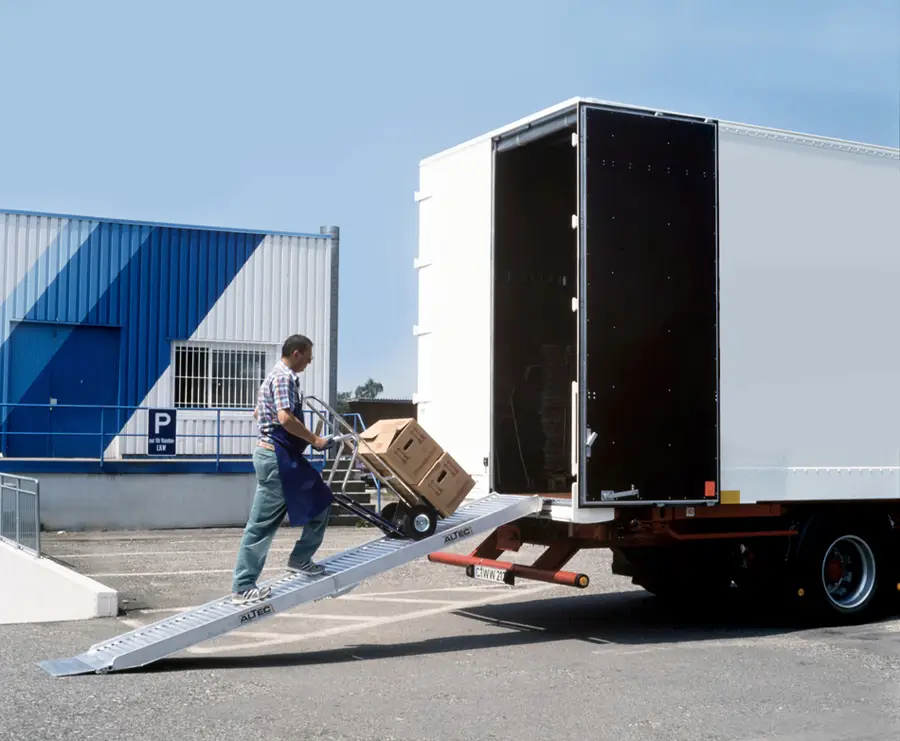 Altec Sackkarrenschiene AVS 110 mit Rand 3950 mm Nur Für Kurze Zeit