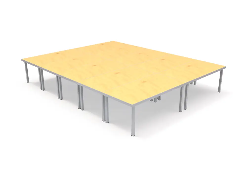 Neue Ware Bütec Eventbühne Indoor 5 x 4 m hawego i80