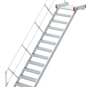 Angebot euroline Podesttreppe 45° 14 Stufen - 800 mm