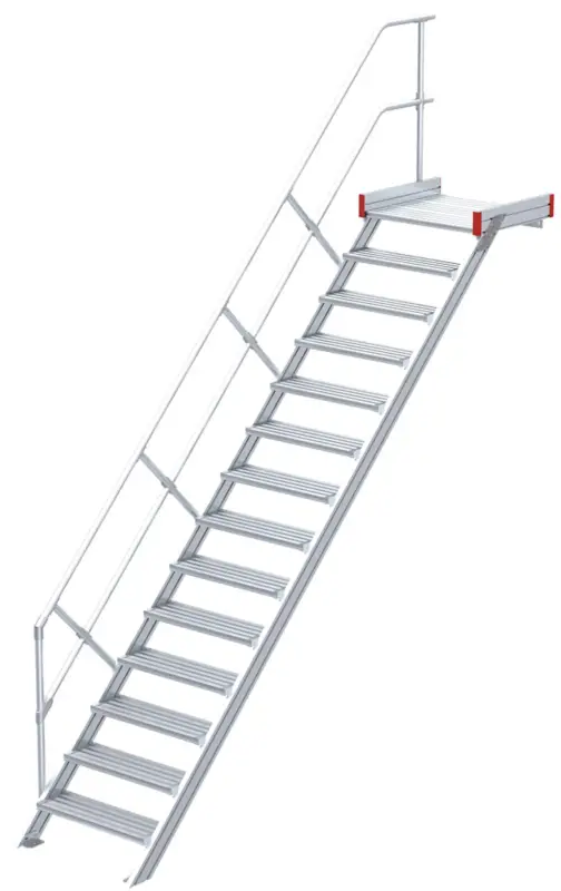 Angebot euroline Podesttreppe 45° 14 Stufen - 800 mm