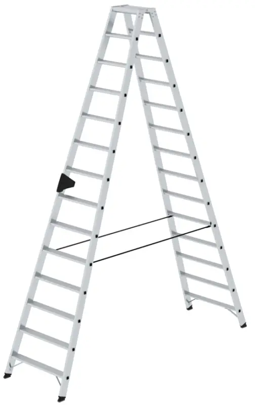 Preis Gesenkt Günzburger Stehleiter Alu 2x14 Stufen