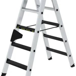 Aktuell Günzburger Stehleiter 250 kg clip-step R13 Alu 2x5 Stufen