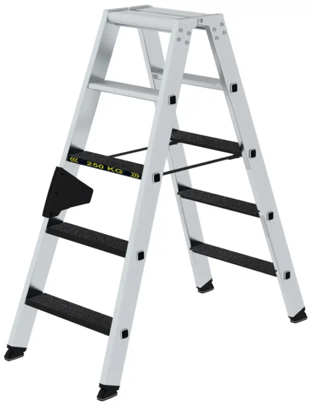 Aktuell Günzburger Stehleiter 250 kg clip-step R13 Alu 2x5 Stufen