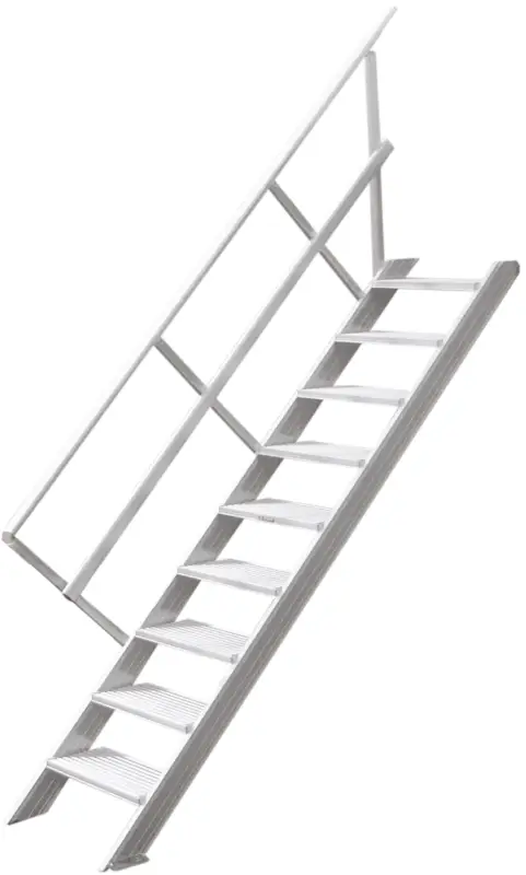 Letzte Chance Hymer Treppe 45° 8 Stufen - 600 mm