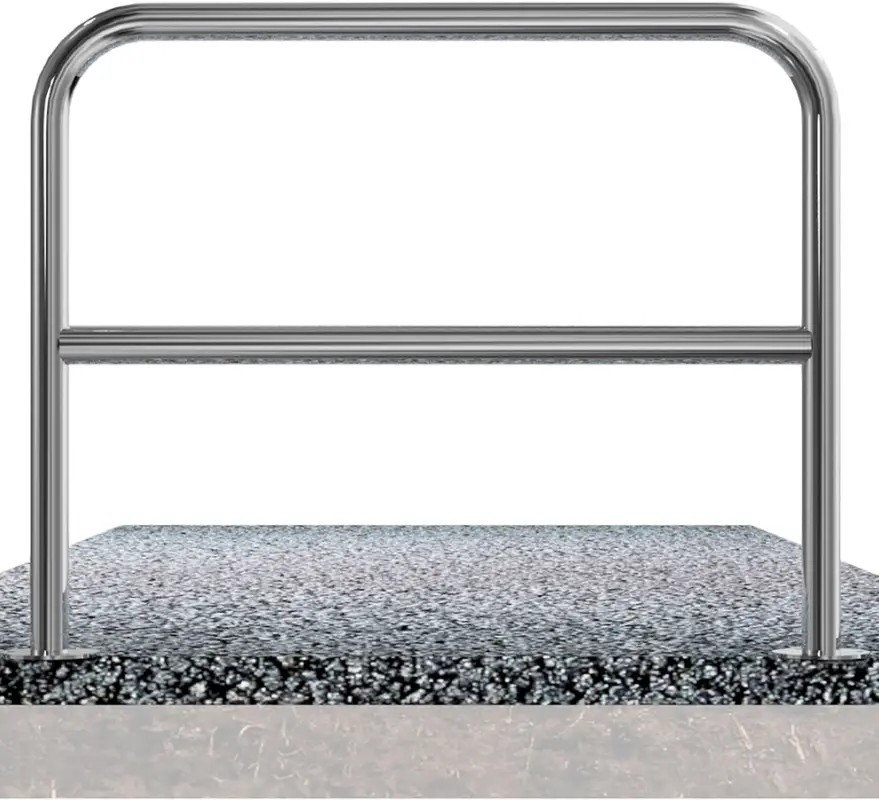 Schake Rohrbügel Edelstahl mit Querholm OD Ø 48 mm - 1200 x 800 mm Letzte Chance
