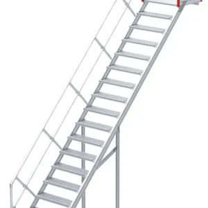 Bestpreis euroline Podesttreppe 45° 16 Stufen - 800 mm