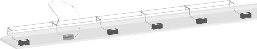 Neue Kollektion Layher Flachdach Seitenschutz stationär 15,35 m