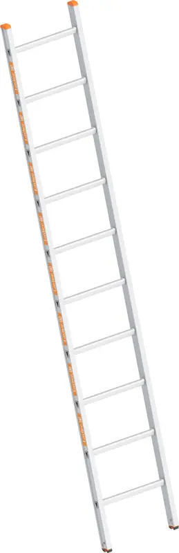 Layher Anlegeleiter Alu 10 Sprossen Geprüft
