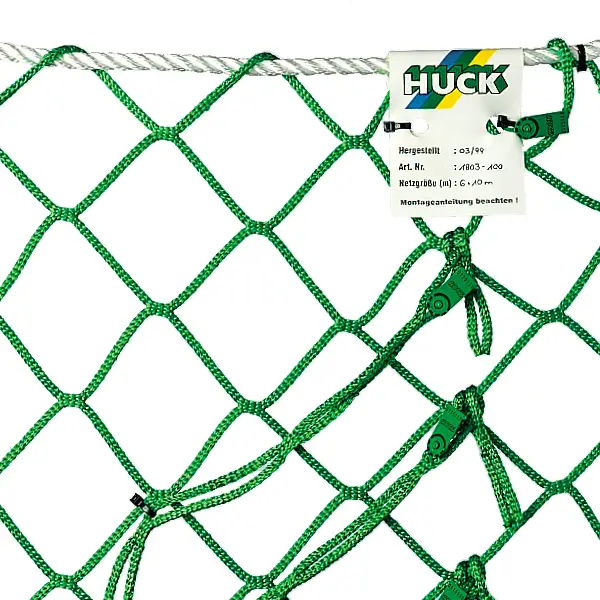 Huck Auffangnetz rhombisch 7,50 x 15,00 m grün Beliebt