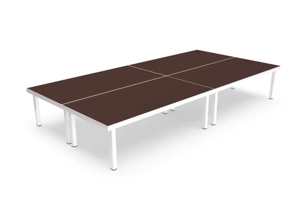Bütec Eventbühne Outdoor 4 x 2 m hawego o60 Finale Aktion