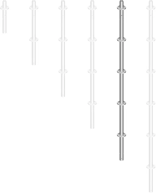 Layher Allround Stiel Stahl 2,50 m Online Kaufen