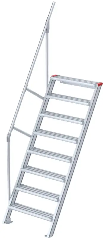euroline Alu-Treppe 60° 8 Stufen - 1000 mm Direktkauf